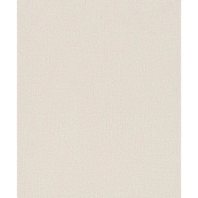 Vliestapete - Creme, Sonstiges, 10,05 x 0,53 m - Hellbeiger, fein gewebter Strukturstoff oder Tapete.