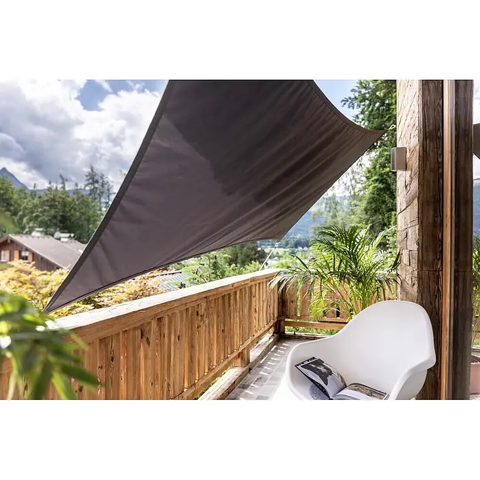 Windhager Sonnensegel Repet - Grau, 100 % Polyester, L x B: 1,4 x 2,7 m, 1  Stk. online kaufen bei BAUHAUS