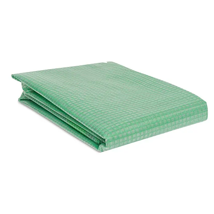 Windhager Gitterfolie Strong - L x B: 3 x 2 m, Grün - Gefaltete grüne Gewächshausfolie mit verstärktem Gittermuster.