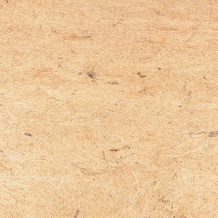 Windhager Unkrautvlies Greenline - Jute, L x B: 2 x 1 m - Hellbraune Naturfasermatte mit grober, strukturierter Oberfläche.