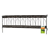 Windhager Beeteinfassung Typ 14 PVC Rattan (L x H: 100 x 35 cm, Anthrazit)