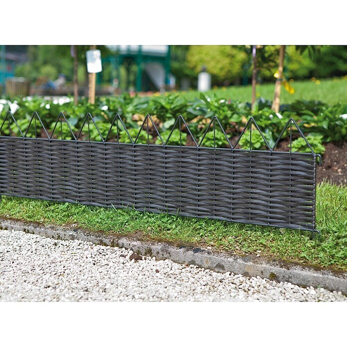 Windhager Beeteinfassung Typ 13  (PVC, 100 x 35 cm)