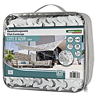 Windhager Sončno jadro (Do x Š: 3 x 4 m, Poliester)