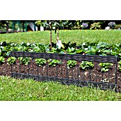 Windhager Beeteinfassung Typ 14 PVC Rattan (L x H: 100 x 35 cm, Anthrazit)