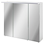 Schildmeyer Sunny LED-Spiegelschrank (B x H: 70 x 72,3 cm, Mit Beleuchtung, Spanplatte, Weiß)