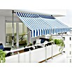 Sunfun Klemmmarkise (Blau/Weiß, Breite: 2,5 m, Ausfall: 1,3 m)