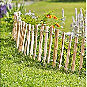 Windhager Beeteinfassung Staketenzaun (L x H: 120 x 50 cm, Natur)