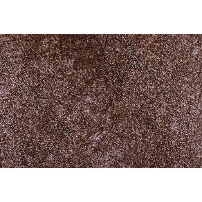 Windhager Unkrautvlies Premium - Vlies, 10 x 0,9 m - Texturiertes braunes Material mit verfilzten Fasern.