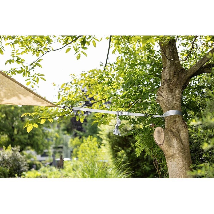 Windhager Napenjalni trak Sun Sail z ragljo  (Primerno za: Sončno jadro) | 6450 - Sonnensegel | ICFA - Sonnenschutz | ICF - Sonnenschutz | IC - Freizeit im Garten | I - Stadtgarten | BAUHAUS