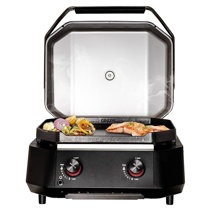 Cozze Plancha-Grill G 500 (Grillfläche (B x T): 53,5 x 41,8 cm, 5 kW, Schwarz) | BAUHAUS