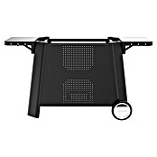 Cozze Rollwagen (B x T x H: 146 x 70 x 74,5 cm, Stahl, Schwarz, Passend für: Cozze Plancha Grill 800) | BAUHAUS
