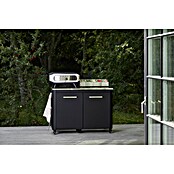 Cozze Pizzaofen mit drehbarem Pizzastein (Durchmesser Grillfläche: 42,5 cm, 6 kW, Weiß/Schwarz, Stahl) | BAUHAUS