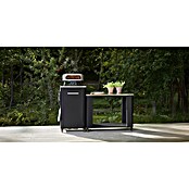 Cozze Outdoorküchen-Modul (Schwarz/Silber, B x T x H: 119 x 60 x 90 cm) | BAUHAUS