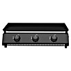 Cozze Plancha-Grill G 700 (Grillfläche (B x T): 66,5 x 35 cm, Anzahl Brenner: 3 Stk., Schwarz) | BAUHAUS