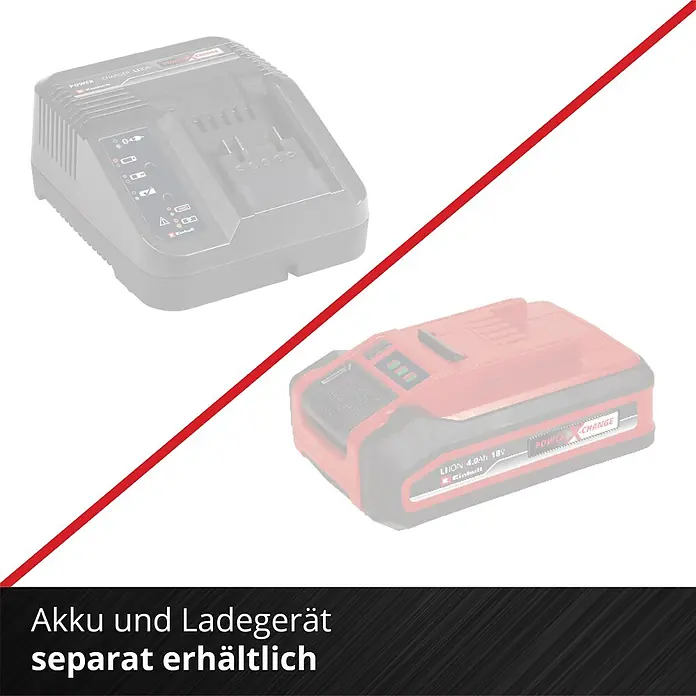 Einhell Professional PXC 18V Akku-Bürstenschleifer TP-BR 18/32 Li BL - Solo - 18 V, Ohne Akku - Verblasstes Einhell Power X-Change Ladegerät und Akku mit rotem Balken, separat erhältlich.