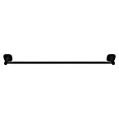 Venus Badetuchhalter (Breite: 66,6 cm, Schwarz, Matt) | BAUHAUS