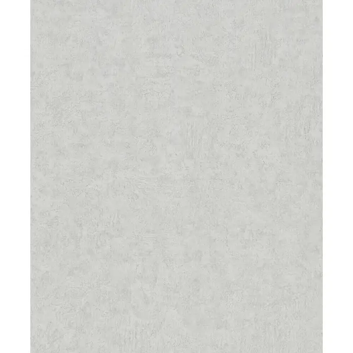 Marburg Kumano Vliestapete Struktur I - Grau, Sonstiges, 10,05 x 0,53 m - Hellgraue, dezent texturierte Oberfläche, die Beton oder Putz ähnelt, ideal für Designhintergründe.