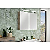 Fackelmann Luxor Spiegelschrank (B x H: 800 x 680 mm, Steinesche Holzoptik) | BAUHAUS