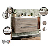 Fackelmann Luxor Unterschrank (B x T x H: 200 x 450 x 603 mm, Steinesche Holzoptik / Weiß, Anschlag: Rechts) | BAUHAUS