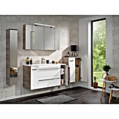 Fackelmann Luxor Unterschrank (B x T x H: 200 x 450 x 603 mm, Steinesche Holzoptik / Weiß, Anschlag: Rechts) | BAUHAUS
