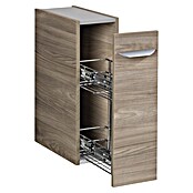 Fackelmann Luxor Bad-Beistellschrank Apothekerauszug (B x T x H: 200 x 450 x 603 mm, Steinesche Holzoptik) | BAUHAUS