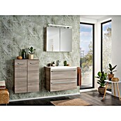 Fackelmann Luxor Spiegelschrank (B x H: 800 x 680 mm, Steinesche Holzoptik) | BAUHAUS