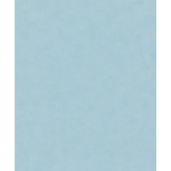 Marburg Shades Iconic Vliestapete Uni - Türkis, Uni, 10,05 x 0,53 m - Hellblauer Stoff mit einer subtilen, feinen Textur.