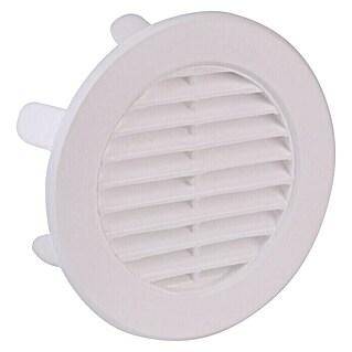 Air-Circle Okrugla ventilacijska rešetka (Ugradbene dimenzije: 88 mm, Bijele boje)