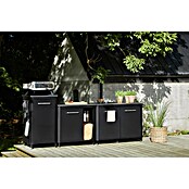 Cozze Outdoorküchen-Modul (Schwarz, B x T x H: 93,5 x 67 x 90 cm) | BAUHAUS