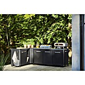 Cozze Outdoorküchen-Modul (Schwarz, B x T x H: 93,5 x 67 x 90 cm) | BAUHAUS