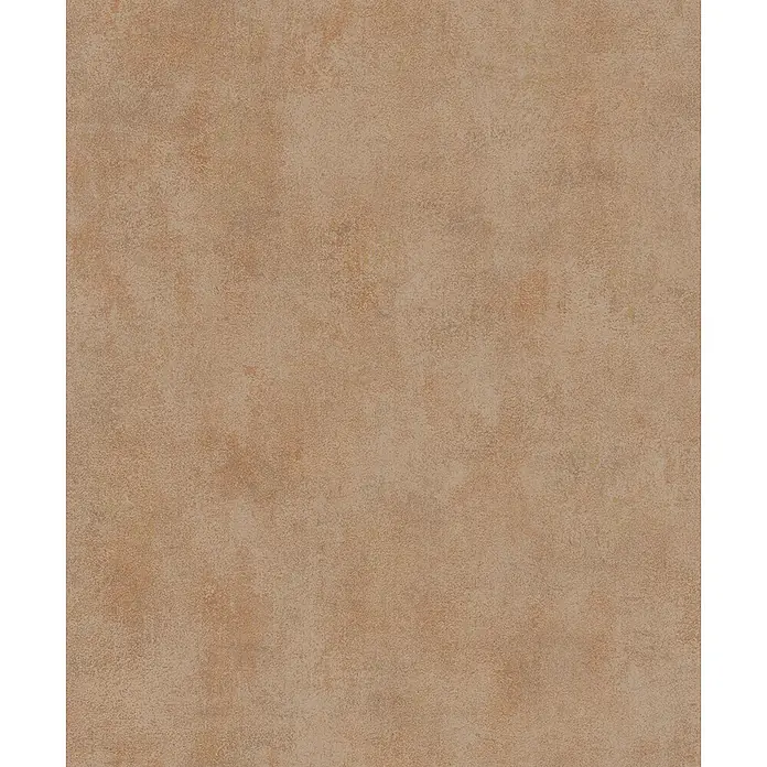 Marburg City Glow Vliestapete Uni - Braun, Uni, 10,05 x 0,53 m - Erdige braune und beige Texturoberfläche, ideal für Tapeten oder Bodenbeläge.