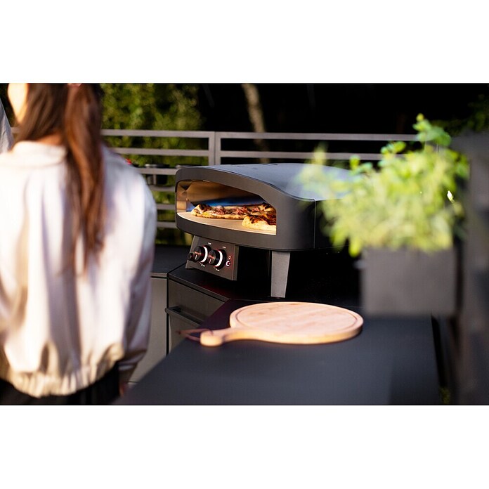 Cozze Pizzaofen Black Edition (Grillfläche (B x T): 60 x 60 cm) | BAUHAUS