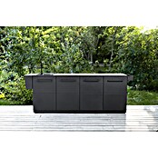 Cozze Elements Mülleimer (H x B x T: 32 x 60 x 18,5 cm, Anthrazit) | BAUHAUS