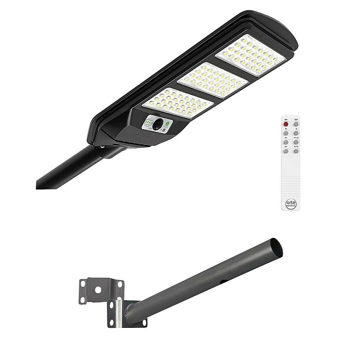 Arte confort Lusna Farola LED con soporte (12 W, 1.500 lm, 6.500 K, IP54) | BAUHAUS