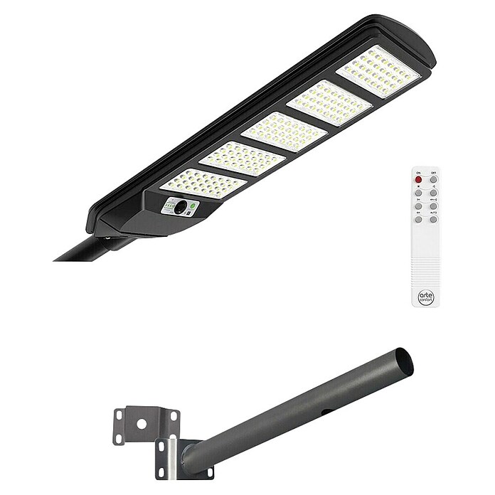 Arte confort Lusna Farola LED con soporte (20 W, 3.000 lm, 6.500 K, IP54) | BAUHAUS