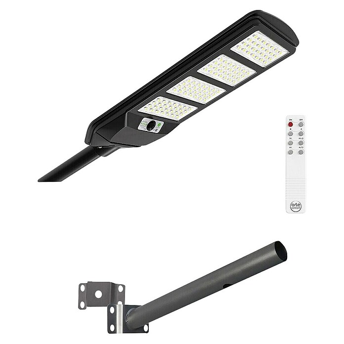 Arte confort Lusna Farola LED con soporte (15 W, 2.000 lm, 6.500 K, IP54) | BAUHAUS