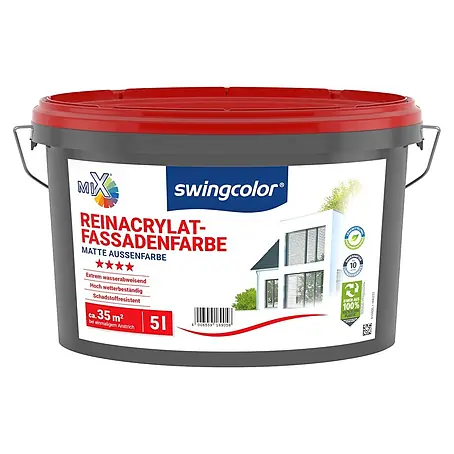 swingcolor Mix Reinacrylat-Fassadenfarbe zum Mischen lassen