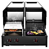 Cozze Hybrid-Grill Quattro 900 (Grillfläche (B x T): 72,7 x 34,5 cm, 13 kW, Anzahl Brenner: 3 Stk.) | BAUHAUS