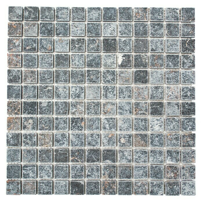 Mosaikfliese XNT 46376 (30,5 x 30,5 cm, Schwarz, Matt)