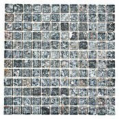 Mosaikfliese XNT 46376 (30,5 x 30,5 cm, Schwarz, Matt)
