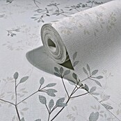 Marburg Novamur Plus Fresh UP Papel pintado de vellón Ramillete (Blanco/Verde, Floral, 10 x 0,53 m) | BAUHAUS