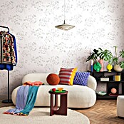 Marburg Novamur Plus Fresh UP Papel pintado de vellón Ramillete (Blanco/Verde, Floral, 10 x 0,53 m) | BAUHAUS