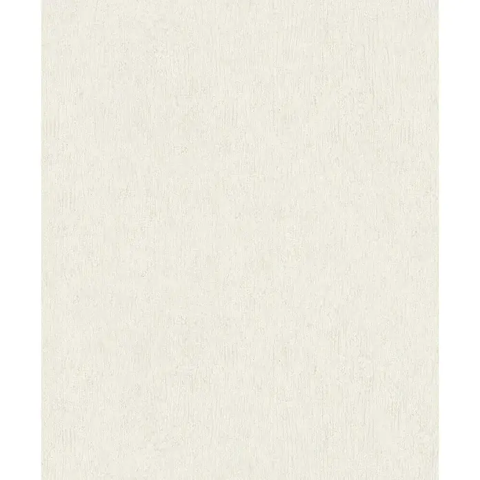 Marburg Ritus Vliestapete Uni - Beige, Uni, 10,05 x 0,53 m - Cremefarbene strukturierte Tapete mit feiner vertikaler Maserung.