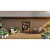 b!design Stenski panel WPC Outdoor  (Hrast, 300 cm x 17,5 cm x 2,1 mm) | 7432 - Konstruktionsholz, WPC, Thermoholz | IAGB - Gartenholz | IAG - Außenbereichsausstattung | IA - Gartenhartware | I - Stadtgarten | BAUHAUS