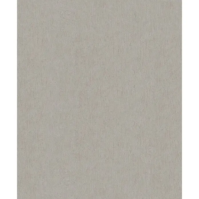 Marburg Ritus Vliestapete Uni - Grau, Uni, 10,05 x 0,53 m - Hellgraue Texturoberfläche mit dezentem linearem Muster.
