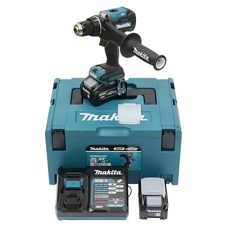 Makita XGT 40V max. Akku-Bohrschrauber-Set DF003GU201