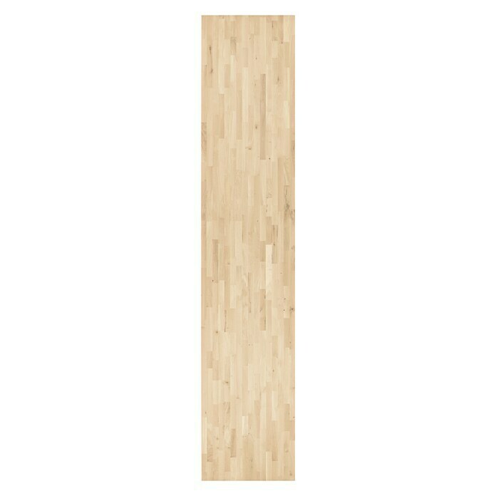 Exclusivholz Massivholzplatte (Rubberwood, 400 x 80 x 3,8 cm)