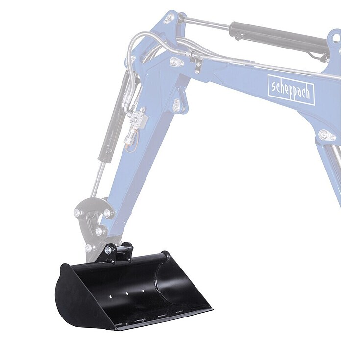 Scheppach Žlica za bager  (Širina: 700 mm, Ustrezno za: Mini bager EXC1400) | 2358 - Zubehör Bagger, Kompaktlader, Radlager, Raddumper | BBDN - Baustellengeräte | BBD - Elektro WZ/Großmaschinen | BB - ElektroWZ/Großmaschinen | B - Werkz/Masch/Maschzubeh/Auto | BAUHAUS