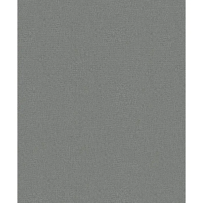 Marburg Ritus Vliestapete Putzoptik - Anthrazit, Sonstiges, 10,05 x 0,53 m - Nahtlose hellgraue Textur mit subtilem, unregelmäßig geprägtem Muster.