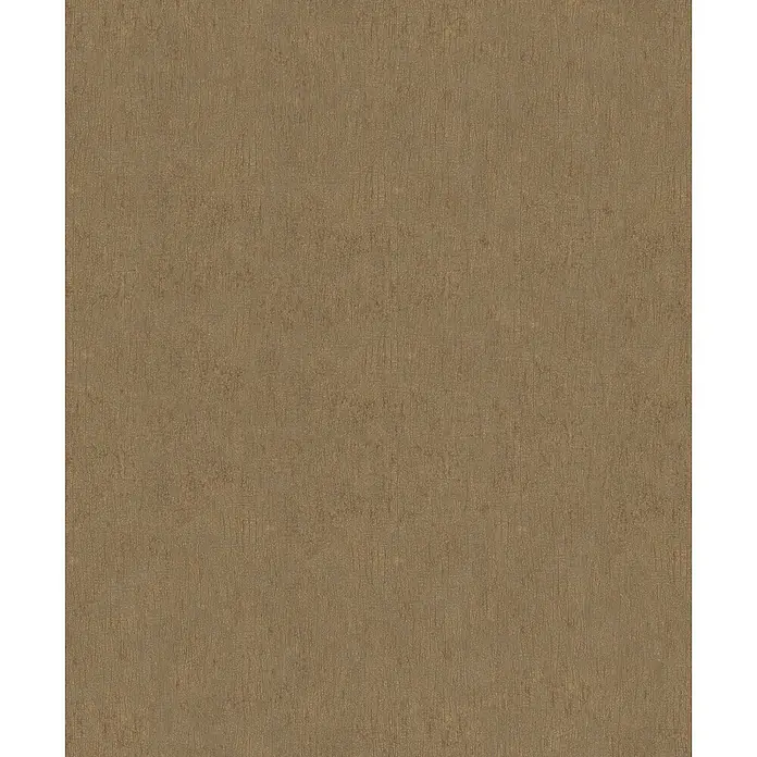 Marburg Ritus Vliestapete Uni - Kupfer, Uni, 10,05 x 0,53 m - Strukturierte braune Oberfläche mit subtilen, unregelmäßigen Linienmustern.